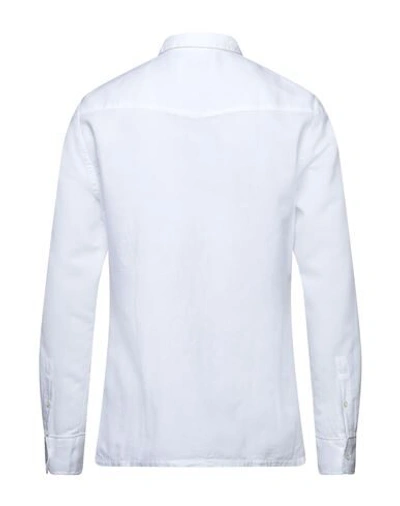 Shop Officine Générale Paris 6ᵉ Officine Générale Man Shirt White Size M Cotton, Linen