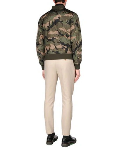 Shop Valentino Jackets In Military Green
