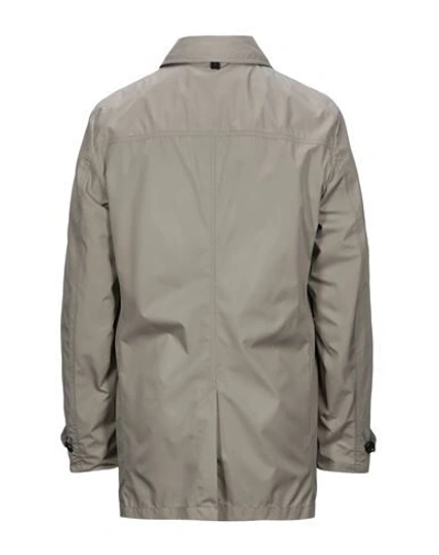 Shop Allegri Overcoats In Dove Grey