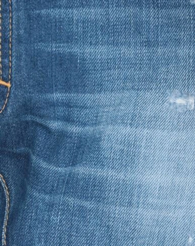 Dsquared2 Man Jeans Blue Size 36 Cotton, Elastane In Blue