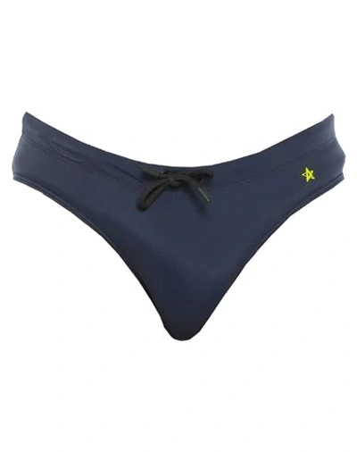 Shop 4giveness Bikini Bottoms In Dark Blue