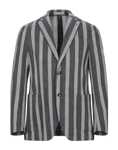 Shop 0909 Fatto In Italia Suit Jackets In Grey