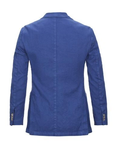 Shop 0909 Fatto In Italia Suit Jackets In Blue