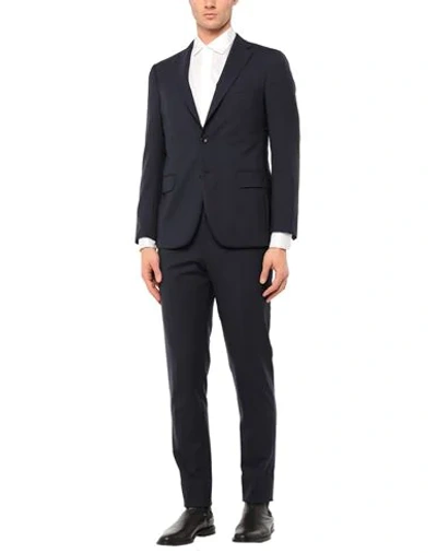 Boglioli Suits In Dark Blue