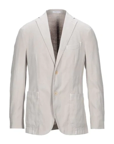 Shop Boglioli Suit Jackets In Light Grey