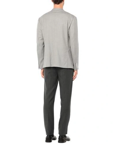 Shop Ermenegildo Zegna Suit Jackets In Grey