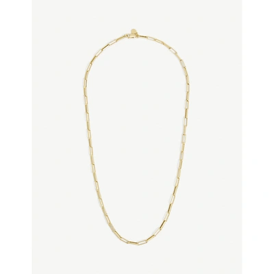 Shop Astrid & Miyu Long-link 18ct Yellow Gold-plated Sterling Silver Necklace