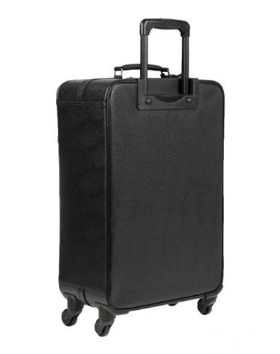 Shop Dolce & Gabbana Wheeled Luggage In Black