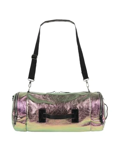 Shop Just Cavalli Duffel Bags In Mauve