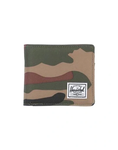 Shop Herschel Supply Co Wallets In Military Green