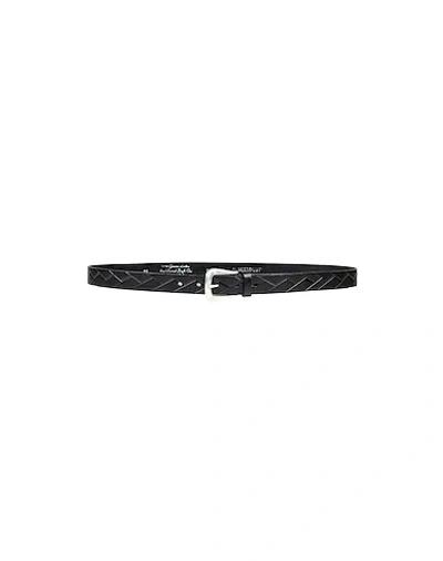 Shop Alberto Luti Belts In Black