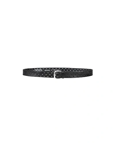 Shop Alberto Luti Belts In Black