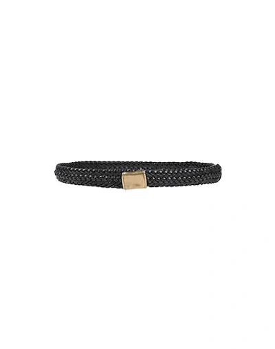 Shop Ajmone Belts In Black