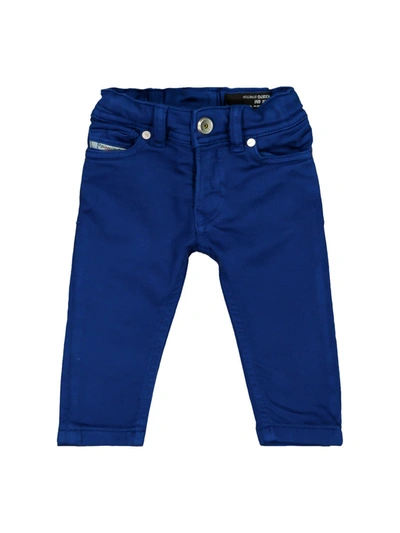 Shop Diesel Kids Pants Sleenker-b Jjj-n For For Boys And For Girls In Blue