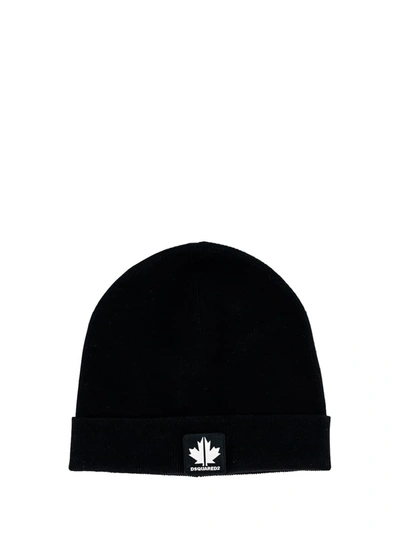 Shop Dsquared2 Kids Beanie For For Boys And For Girls In Black