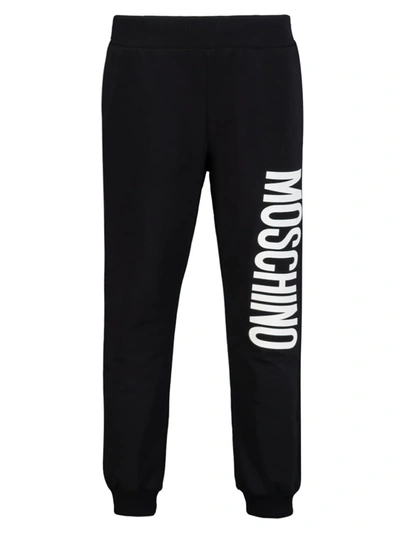 Shop Moschino Kids Sweatpants For For Boys And For Girls In Black