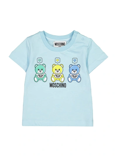 Shop Moschino Kids In Blue