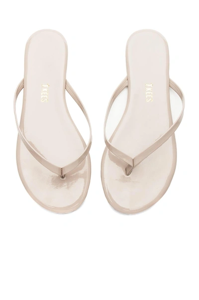 Shop Tkees Glosses Flip Flop In Custard