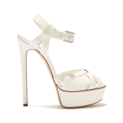 Shop Casadei Flora In White