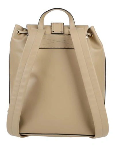 Shop Moschino Backpack & Fanny Pack In Beige