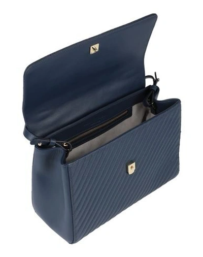 Shop Philipp Plein Handbags In Dark Blue