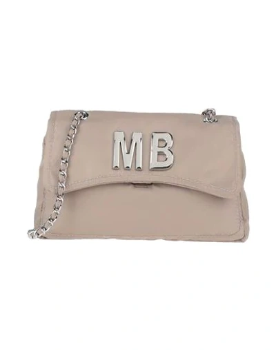 Shop Mia Bag Cross-body Bags In Beige