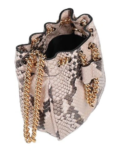 Shop Philosophy Di Lorenzo Serafini Woman Handbag Beige Size - Soft Leather