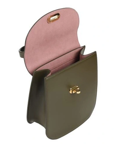 Shop Coccinelle Handbags In Military Green