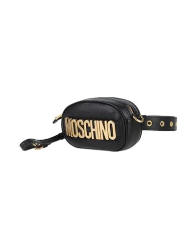 Shop Moschino Bum Bags In Black