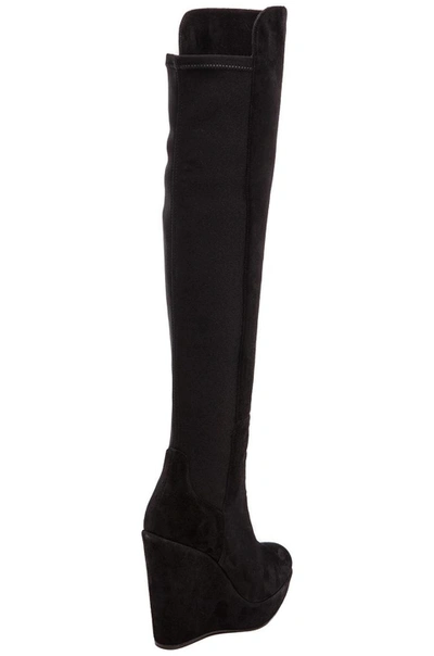 Shop Stuart Weitzman Highline Boot In Black