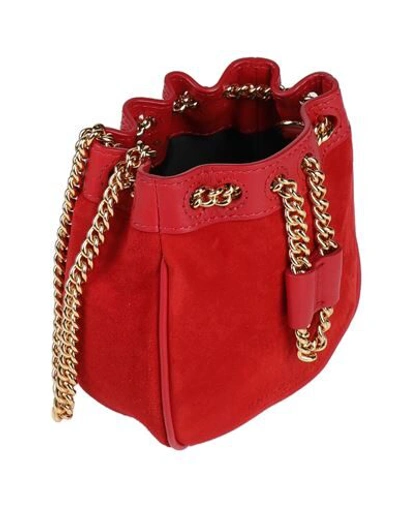 Shop Philosophy Di Lorenzo Serafini Woman Cross-body Bag Red Size - Soft Leather