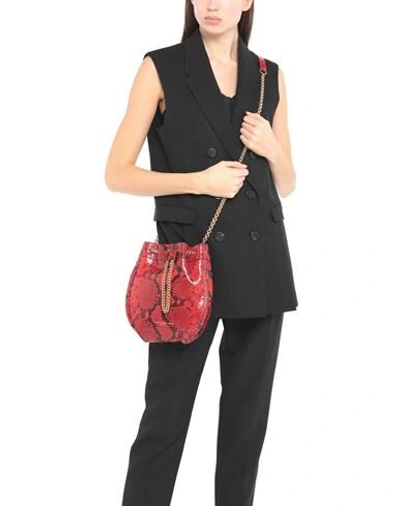 Shop Philosophy Di Lorenzo Serafini Handbags In Red