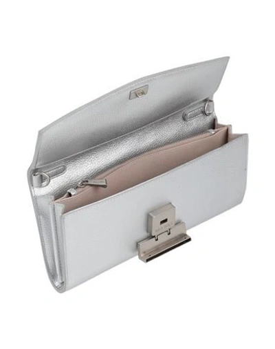 Shop Mia Bag Handbags In Silver