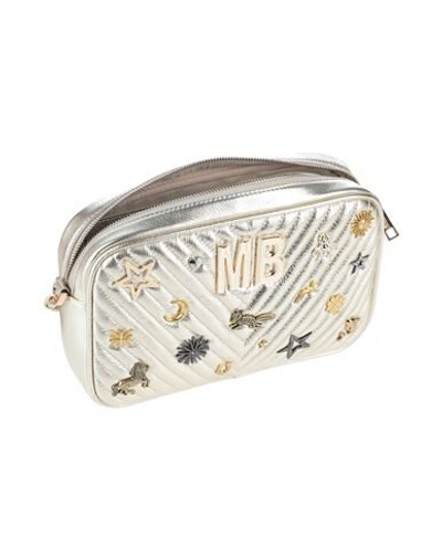 Shop Mia Bag Handbags In Gold
