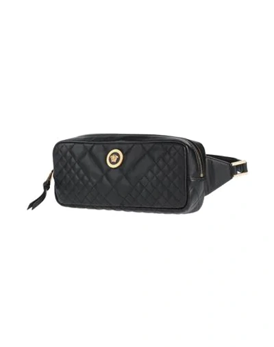 Shop Versace Backpack & Fanny Pack In Black