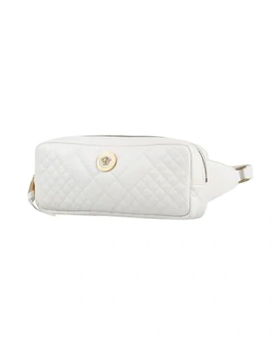 Shop Versace Backpack & Fanny Pack In White