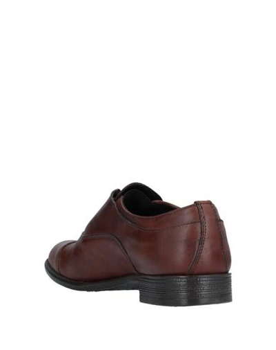 Shop Daniele Alessandrini Homme Lace-up Shoes In Brown