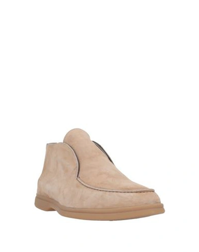 Shop Aldo Brué Ankle Boots In Sand