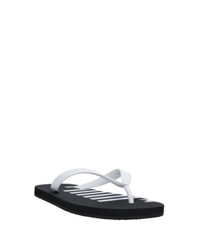 Shop Givenchy Toe Strap Sandals In White