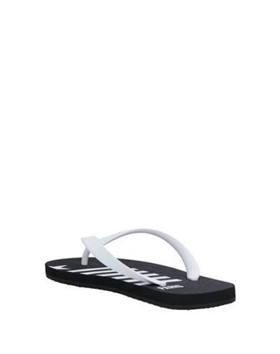 Shop Givenchy Toe Strap Sandals In White