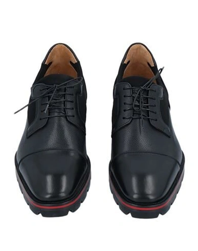 Shop Christian Louboutin Laced Shoes In Black