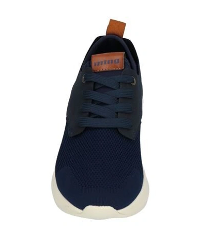Shop Mtng Sneakers In Dark Blue