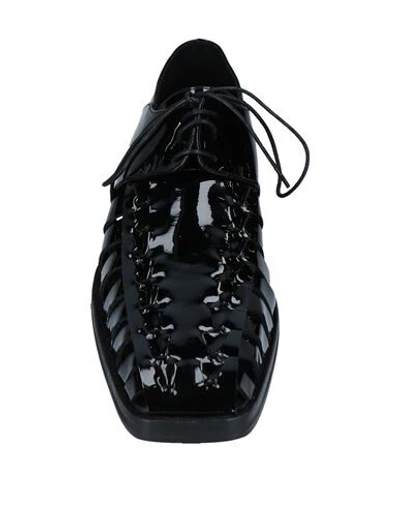 Shop Martine Rose Lace-up Shoes In Black