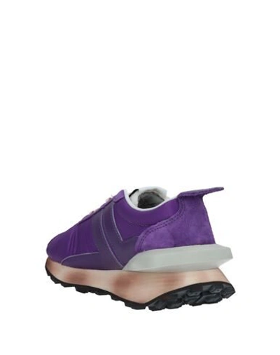 Shop Lanvin Sneakers In Purple