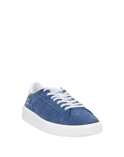 Shop Date Sneakers In Slate Blue