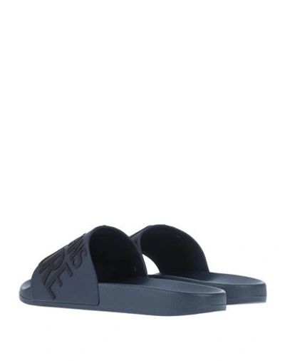 Shop Versace Jeans Couture Sandals In Dark Blue