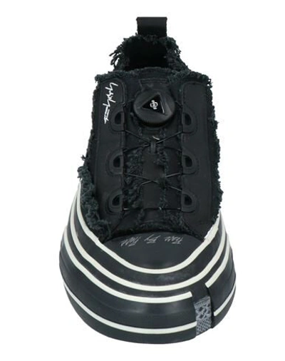 Shop Yohji Yamamoto X Xvessel Sneakers In Black