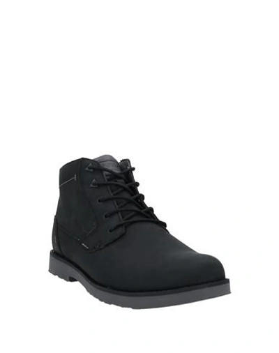 Shop Teva Man Ankle Boots Black Size 8.5 Soft Leather