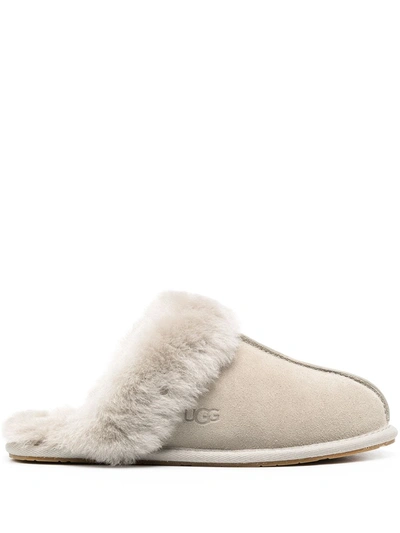 Shop Ugg Scuffette Ii Slippers In Grey