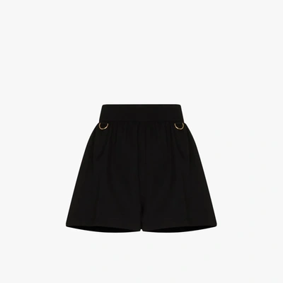 Shop Givenchy Ring Detail Tailored Shorts In Black